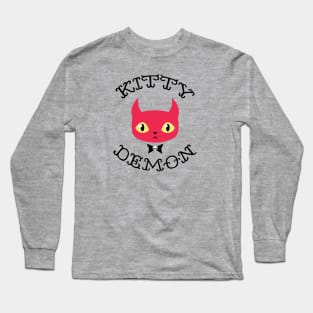 Kitty demon Long Sleeve T-Shirt